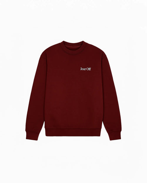 Le Sweat Bordeaux - Back to Basic